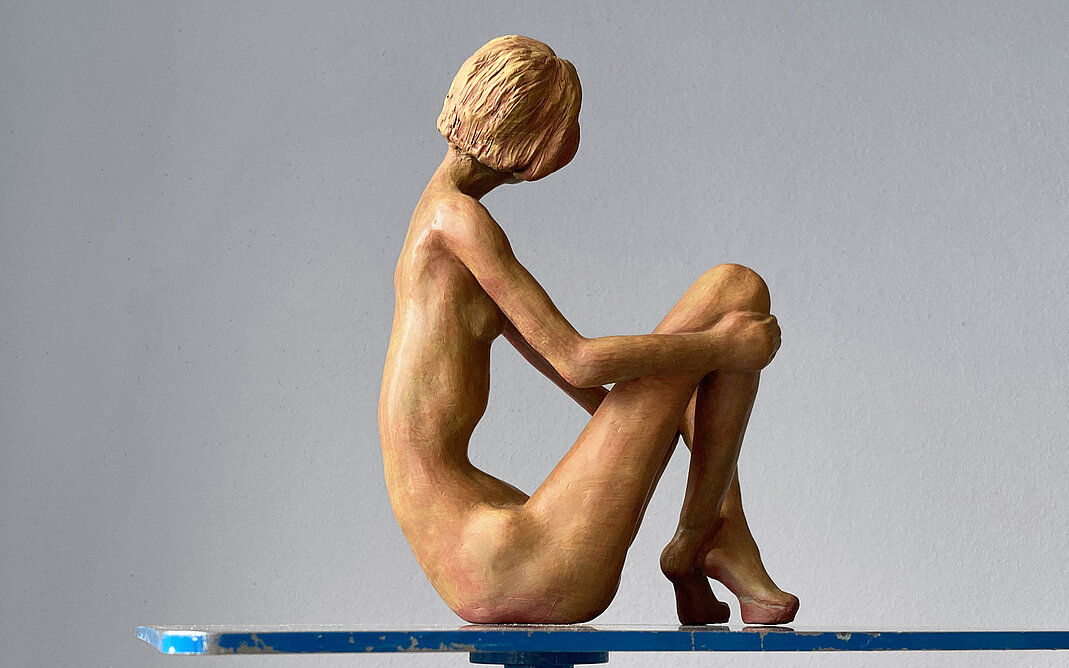 Melancholie Skulptur