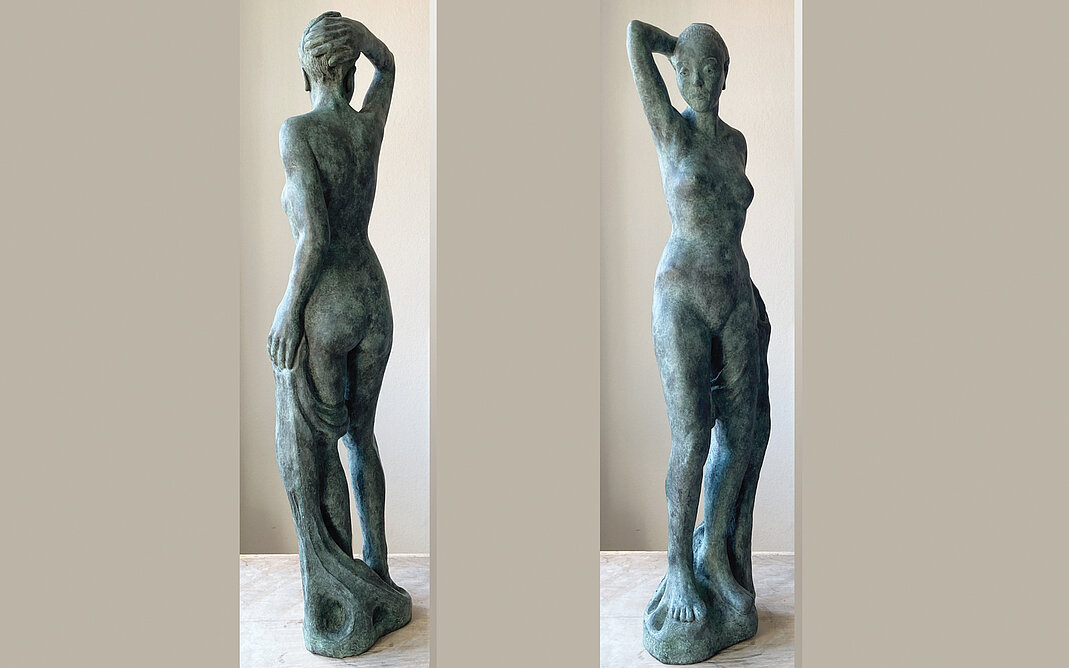 Bronze Skulptur Nereide