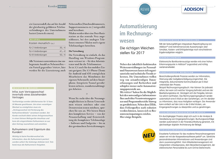 Telephony in change